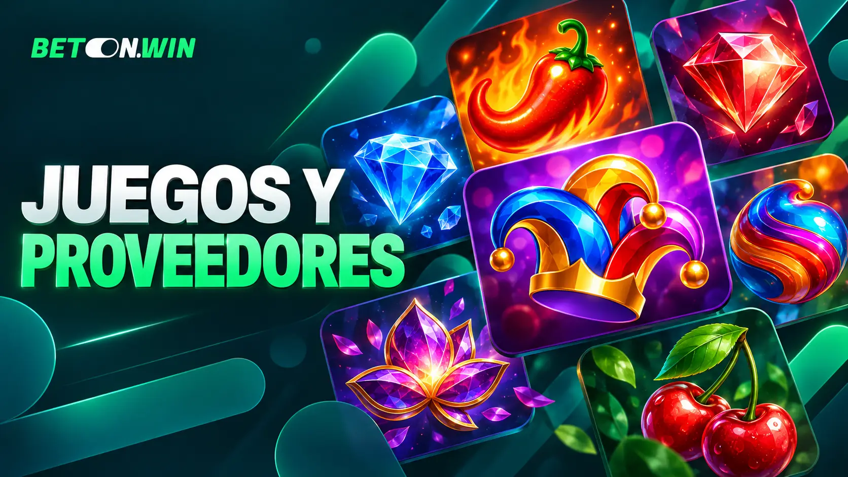 Juegos y proveedores de BetOn Win Casino